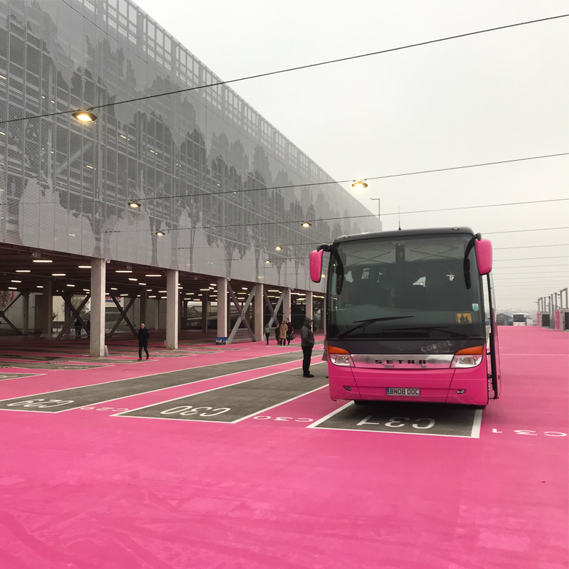 Pink Car Park